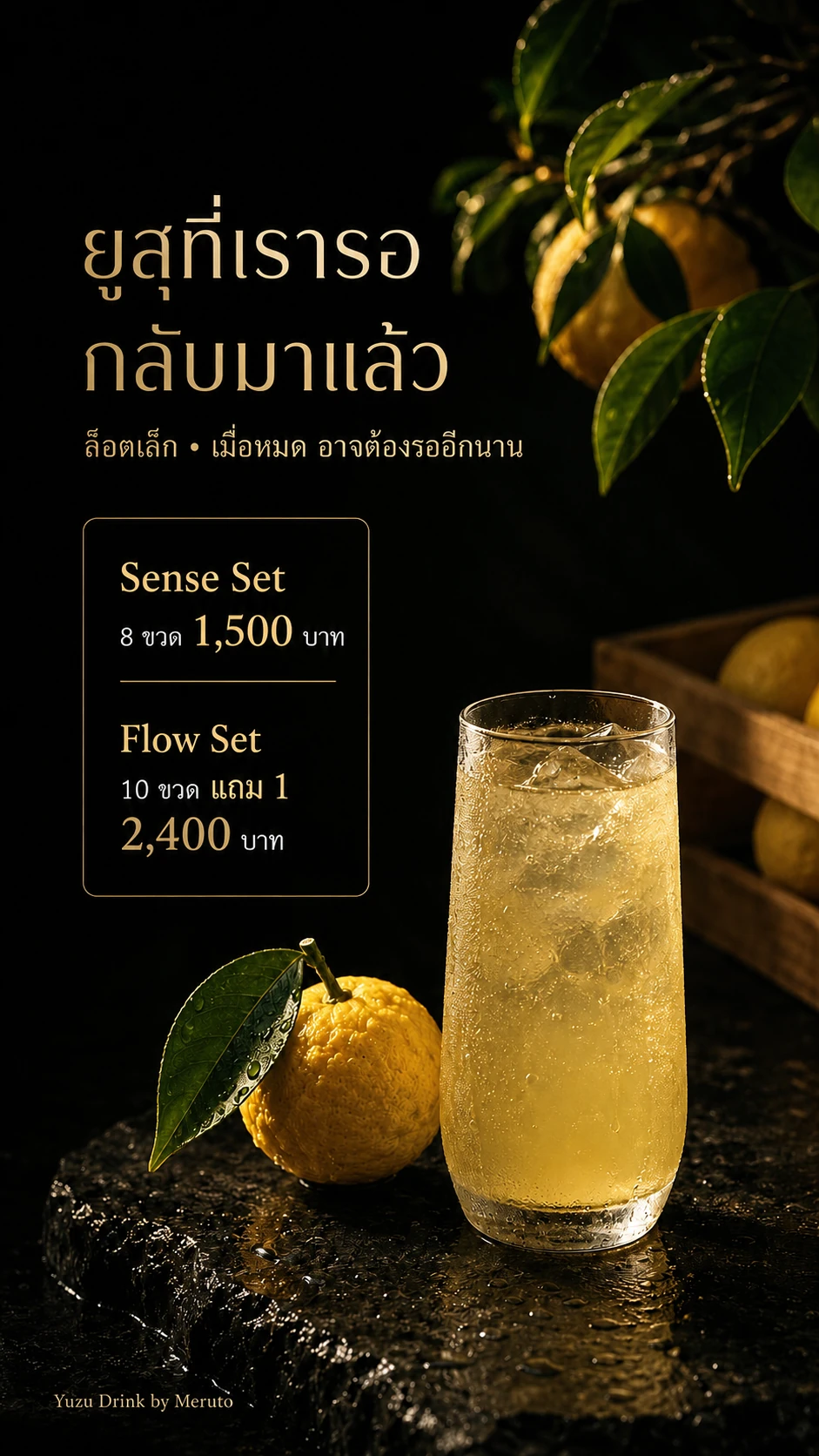 เซ็ตยูสุ 3 ขวด (500 มล.)