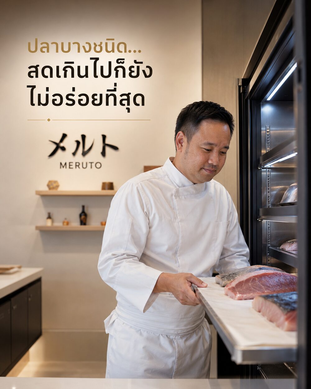 ปลาบางชนิด…สดเกินไปก็ยังไม่อร่อยที่สุด